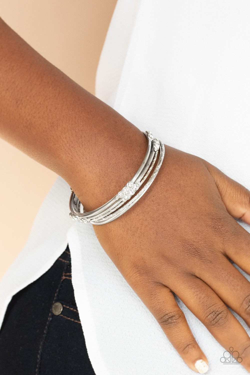 Stackable Sparkle - White